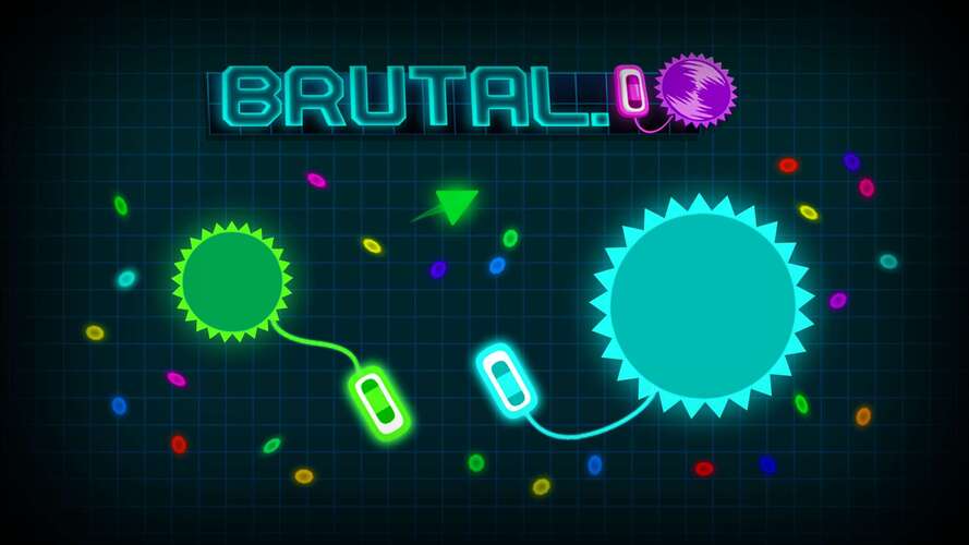 a screenshot of the car-games web-game brutal.io